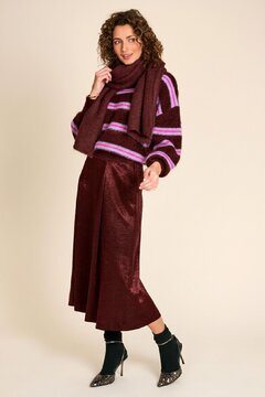 Rainbow - Bordeaux Stripes