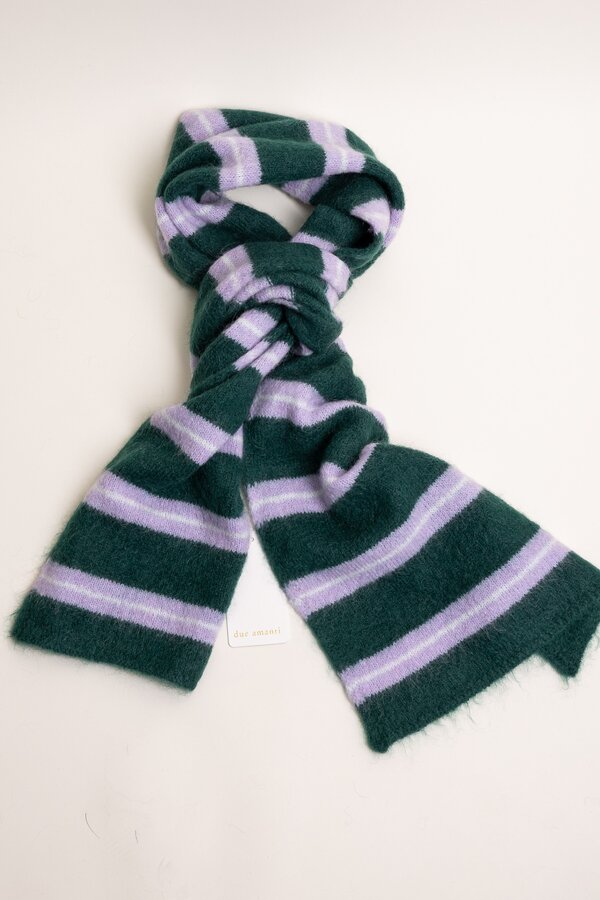 Nira Stripes - Dark Green Stripes