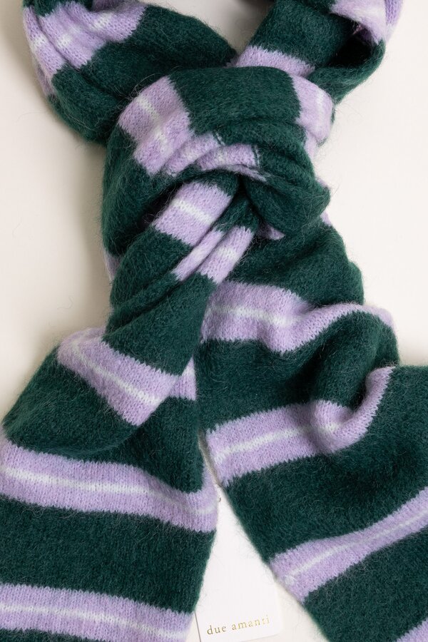 Nira Stripes - Dark Green Stripes