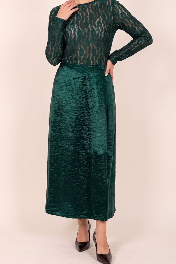 Susana - Shimmer Teal Green